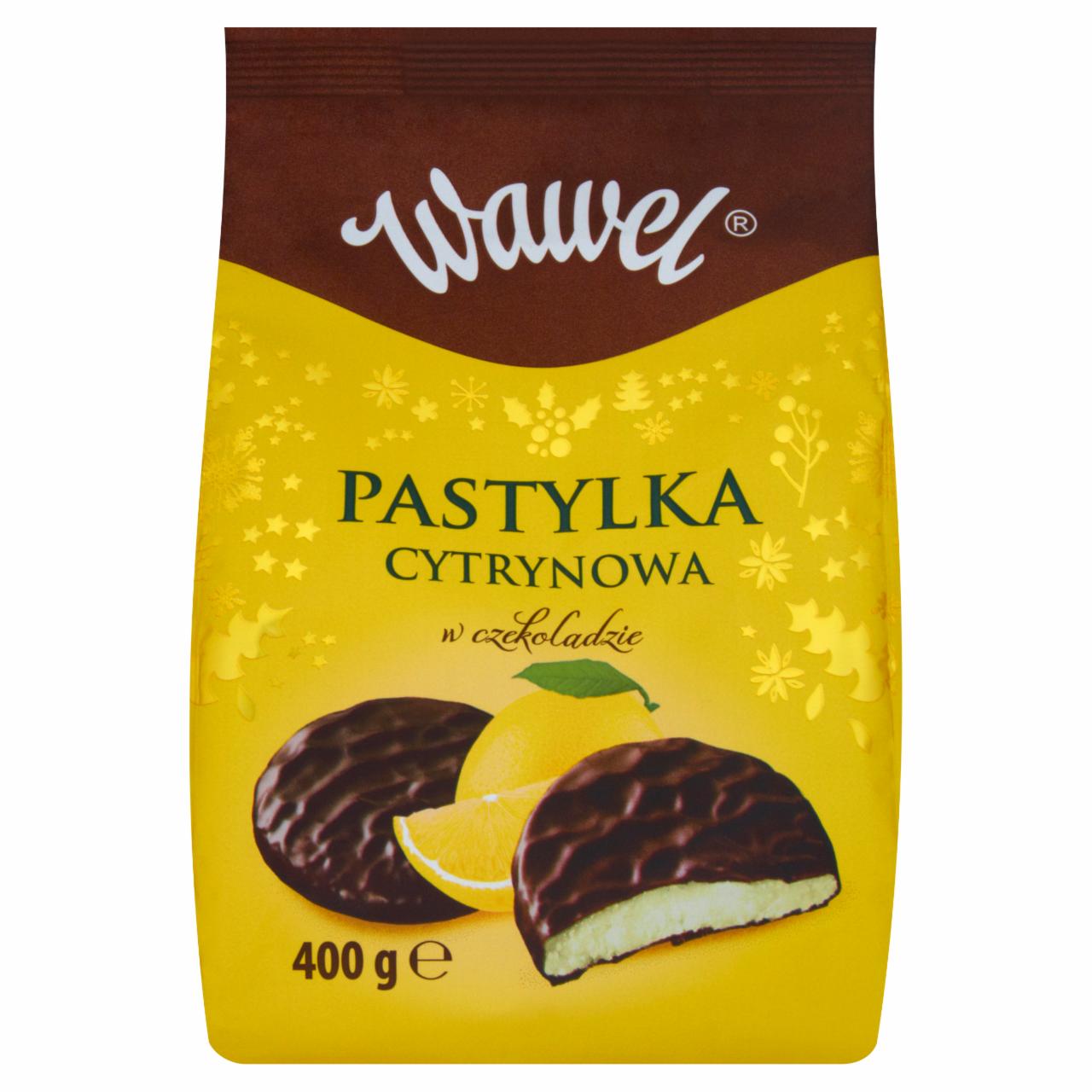 Zdjęcia - Wawel Pastylka cytrynowa w czekoladzie 400 g