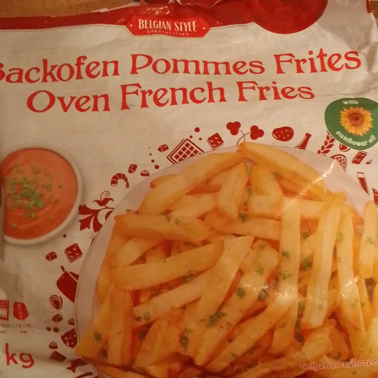 Zdjęcia - Backofen Pommes Frites Ocen French Fries Lidl