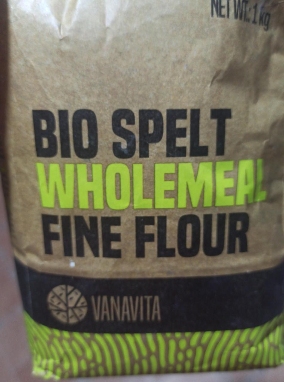 Zdjęcia - Bio Spelt Wholemeal Fine Flour VanaVita