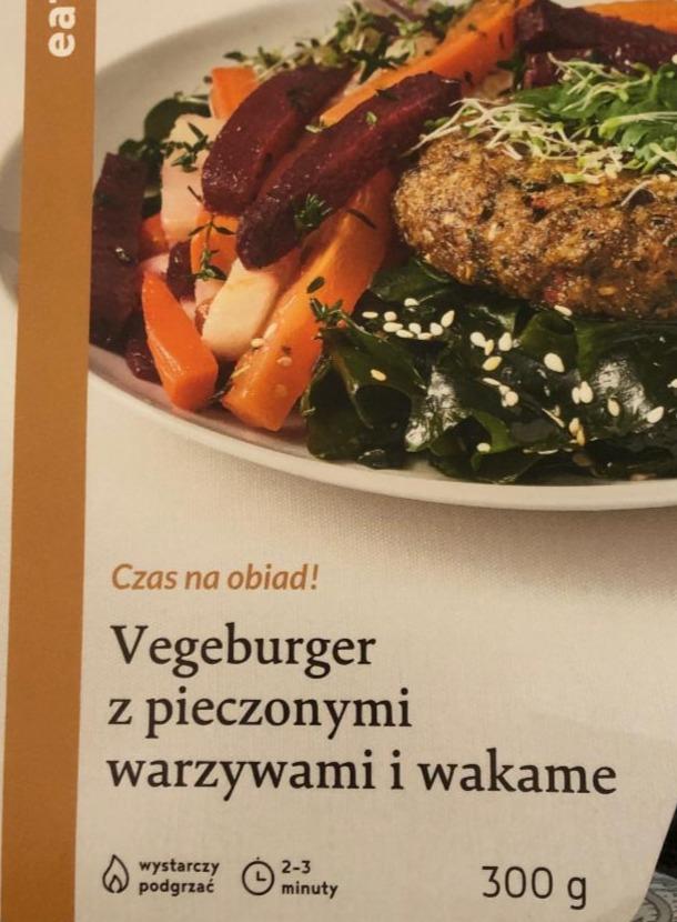 Zdjęcia - Vegeburger z pieczonymi warzywami i wakame Eat me