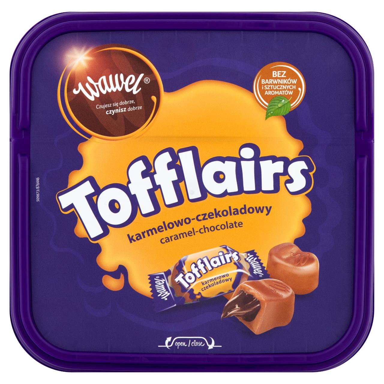 Zdjęcia - Wawel Tofflairs karmelowo-czekoladowy Pomadki mleczne niekrystaliczne 650 g