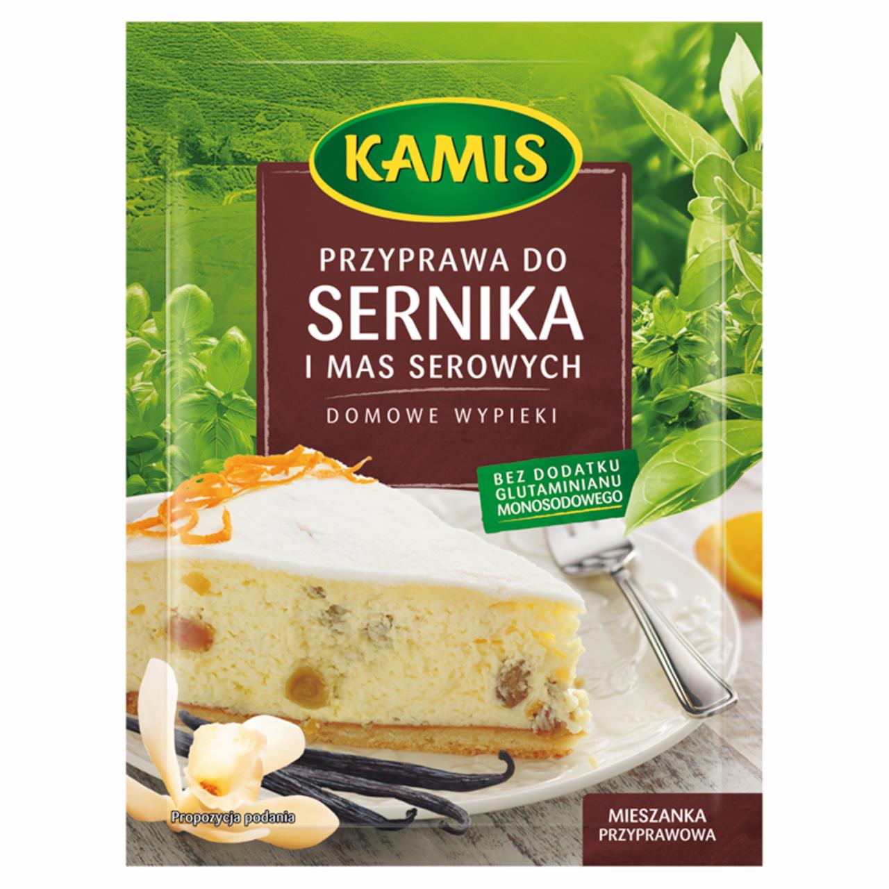 Zdjęcia - Kamis Domowe wypieki Przyprawa do sernika i mas serowych Mieszanka przyprawowa 20 g