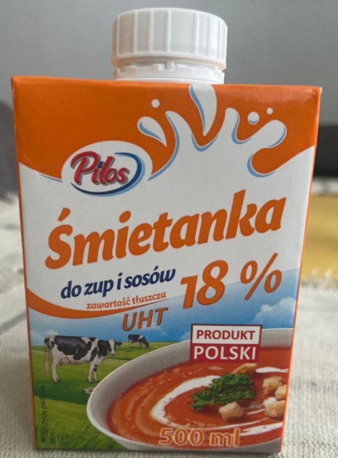Zdjęcia - Śmietanka do zup i sosów 18% Pilos