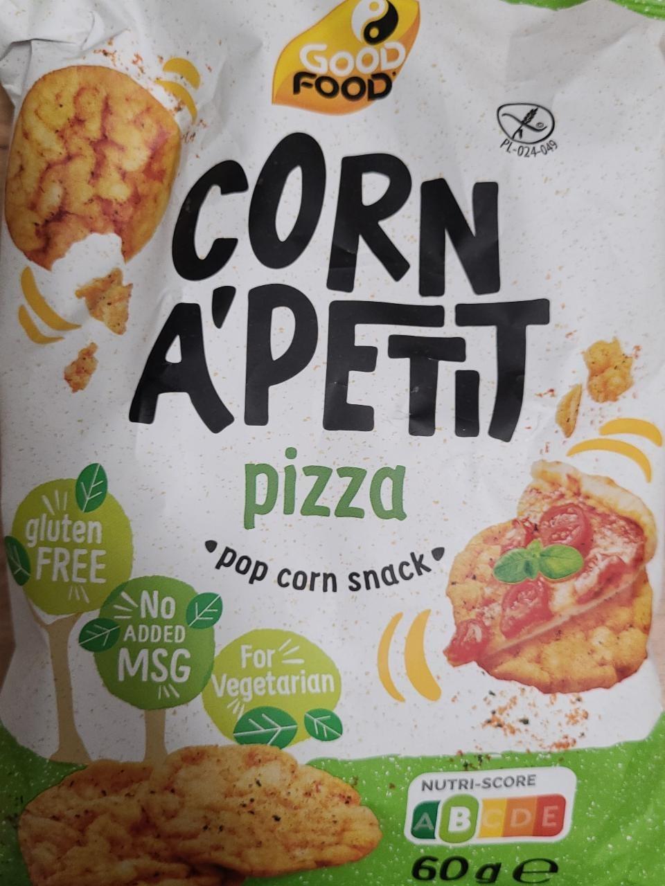 Zdjęcia - Corn A'Petit pizza pop corn snack Good Food