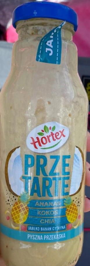 Zdjęcia - Przetarte Premium smoothie ananas banan jabłko kokos cytryna z dodatkiem nasion chia 300 ml Hortex