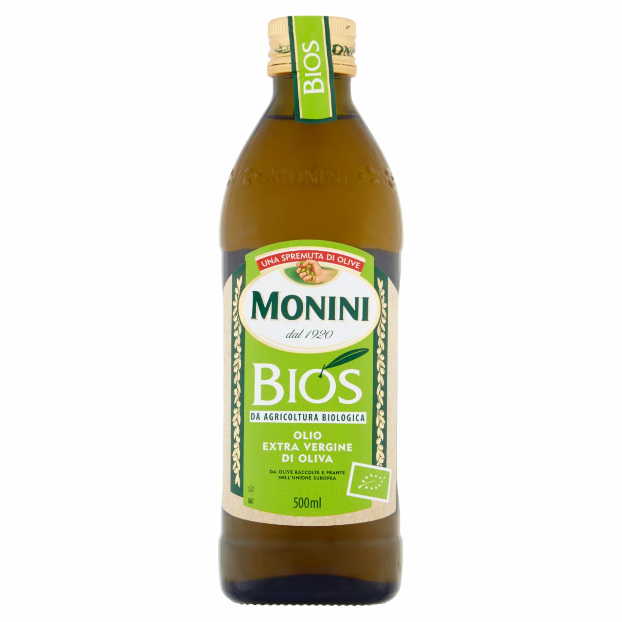 Zdjęcia - Monini Bios Oliwa z oliwek najwyższej jakości z pierwszego tłoczenia 500 ml