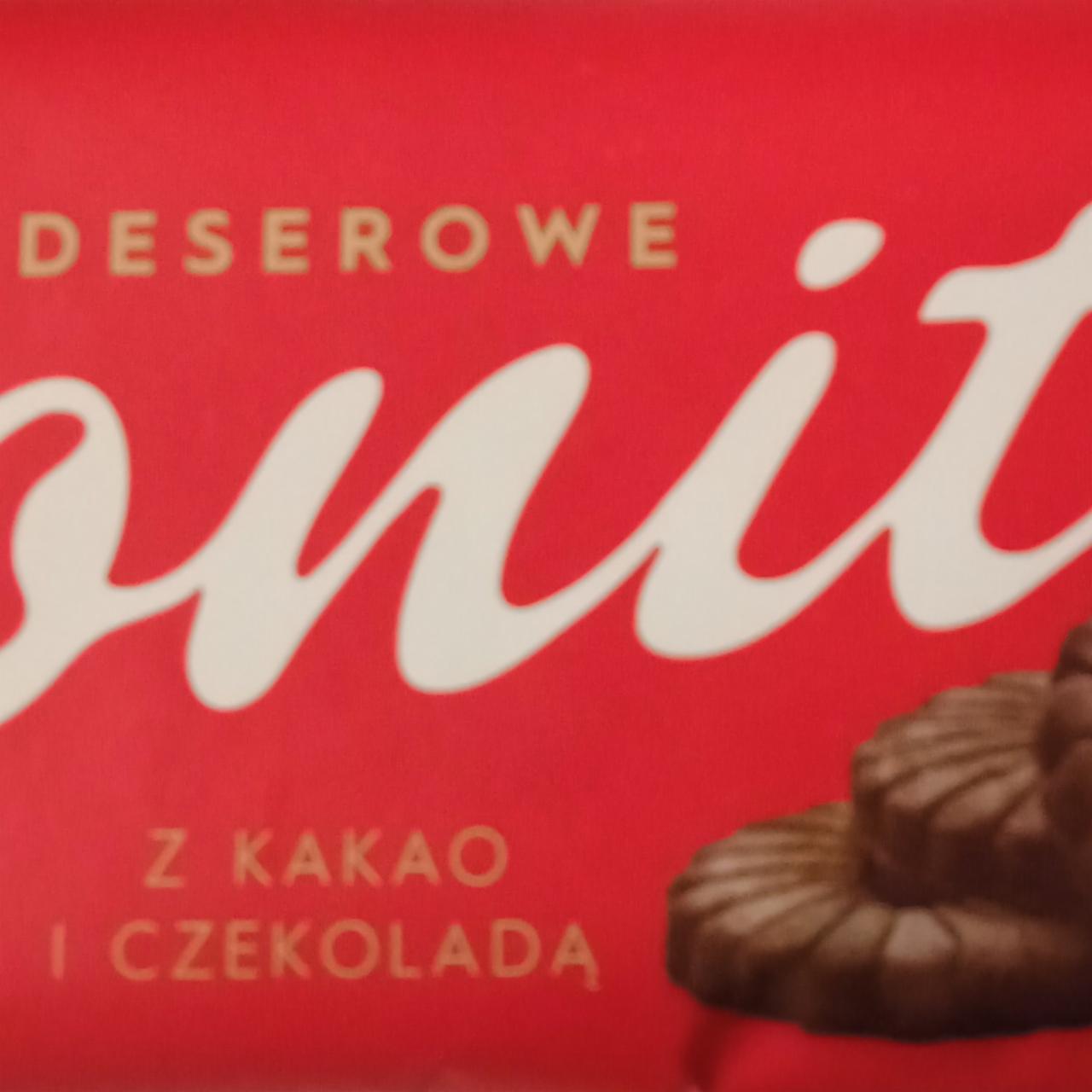 Zdjęcia - Bonitki deserowe z kakao i czekoladą