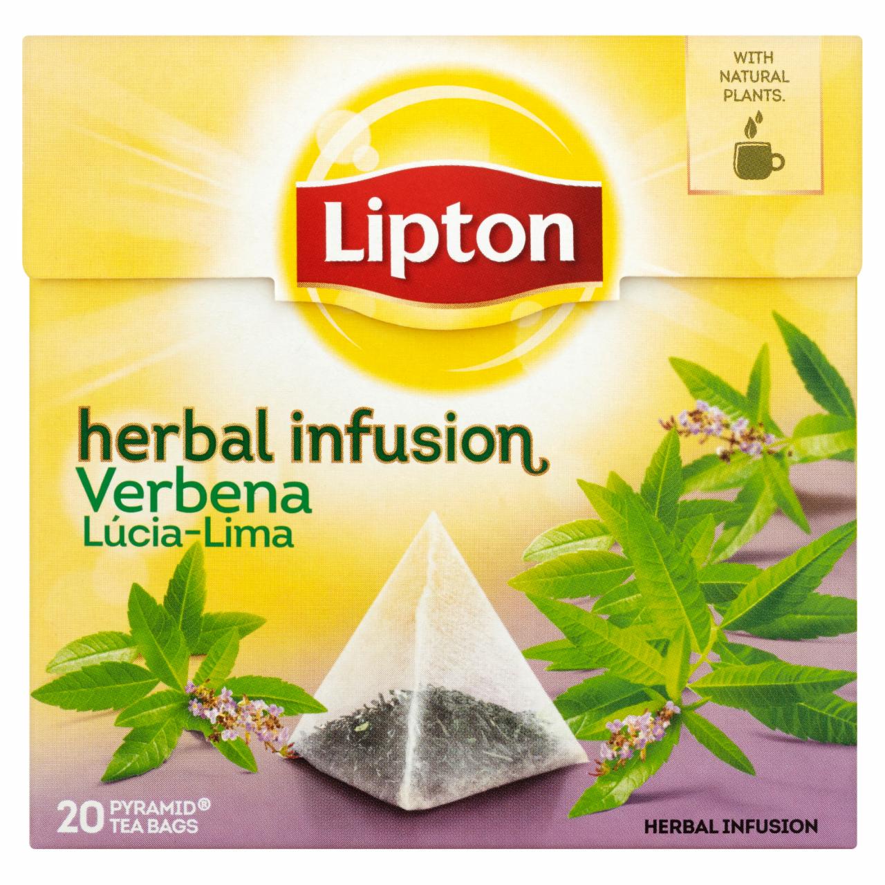 Zdjęcia - Lipton Verbena Herbatka ziołowa 26 g (20 torebek)