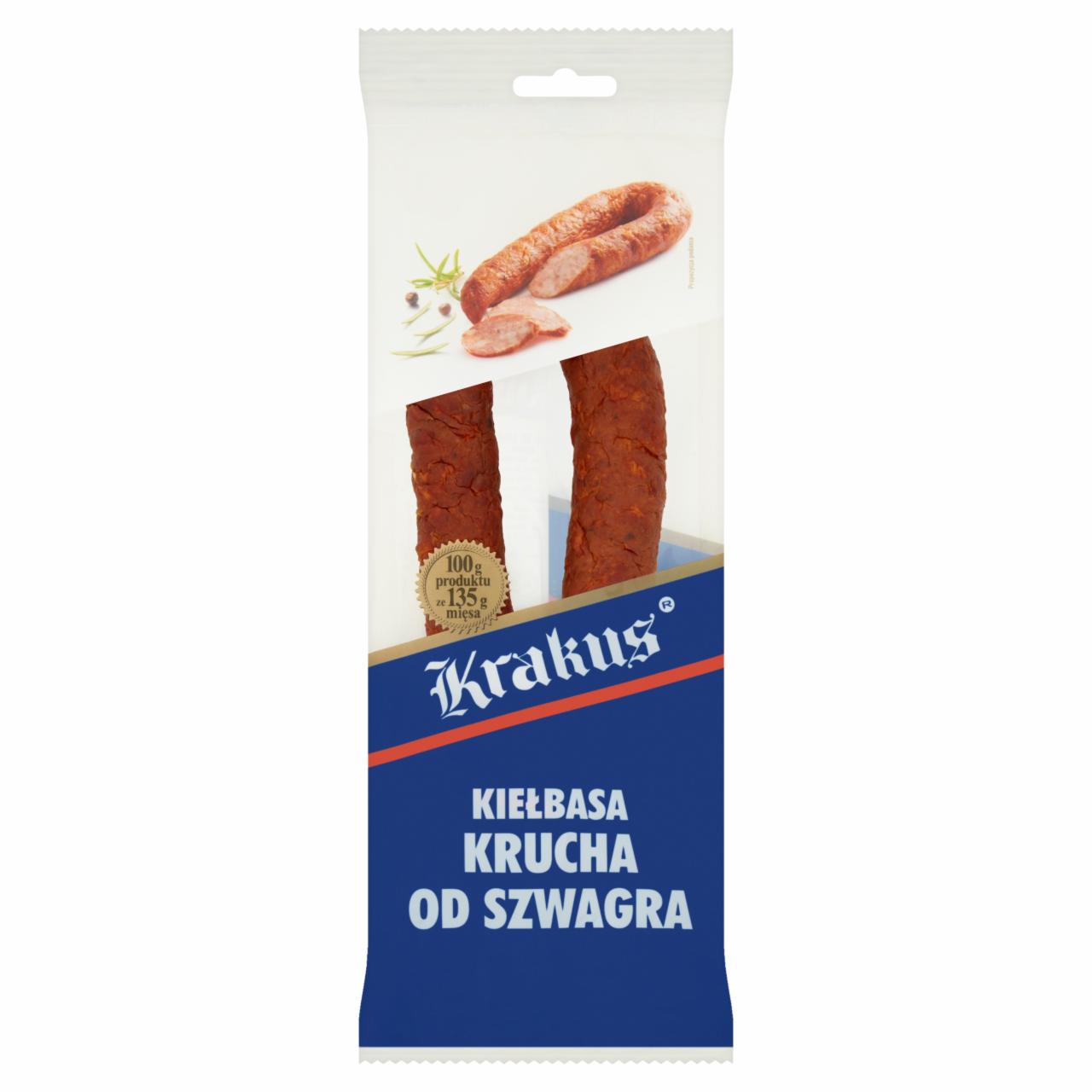 Zdjęcia - Krakus Kiełbasa krucha od szwagra 260 g