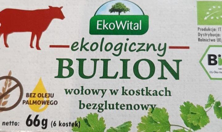 Zdjęcia - EkoWital Bulion wołowy w kostkach