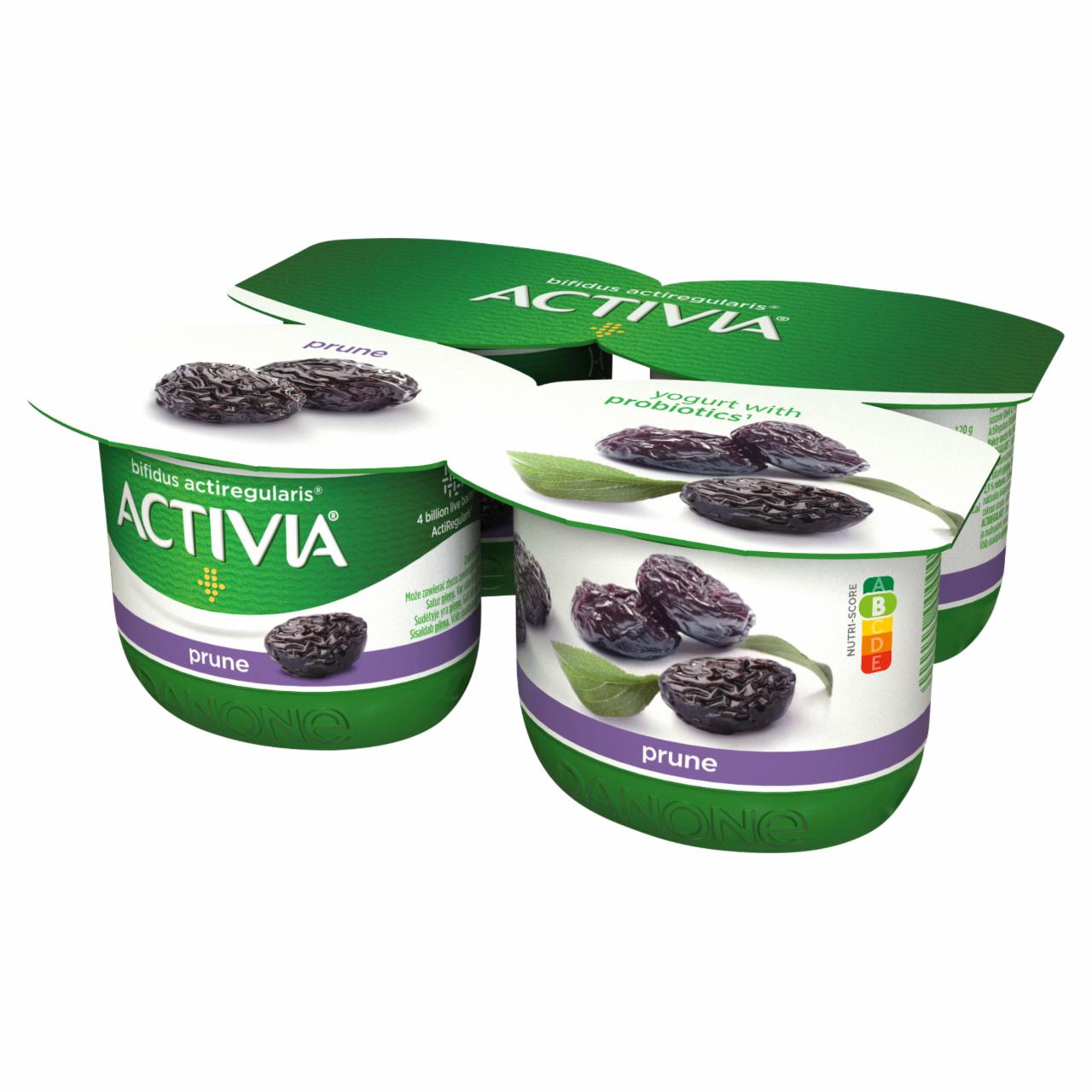 Zdjęcia - Activia Jogurt suszona śliwka 480 g (4 x 120 g)