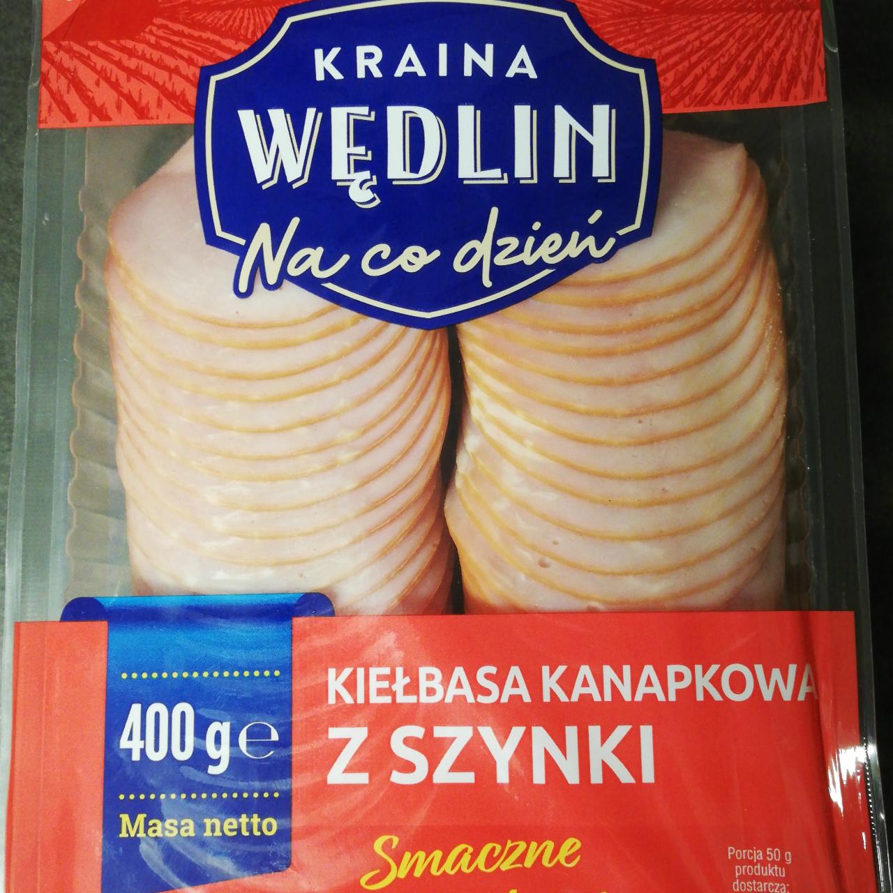 Zdjęcia - Kiełbasa kanapkowa z szynky Kraina Wędlin