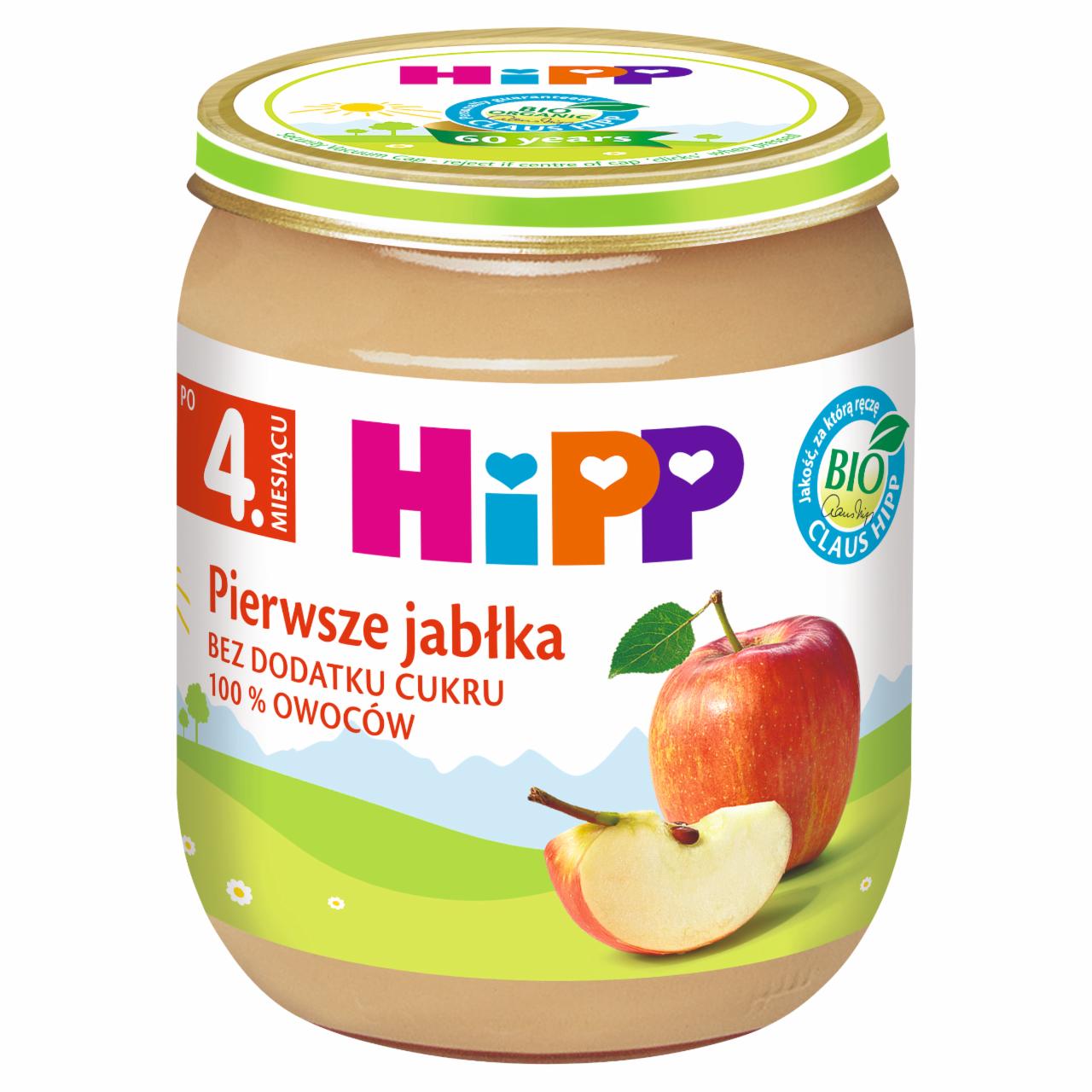 Zdjęcia - HiPP BIO Pierwsze jabłka po 4. miesiącu 125 g