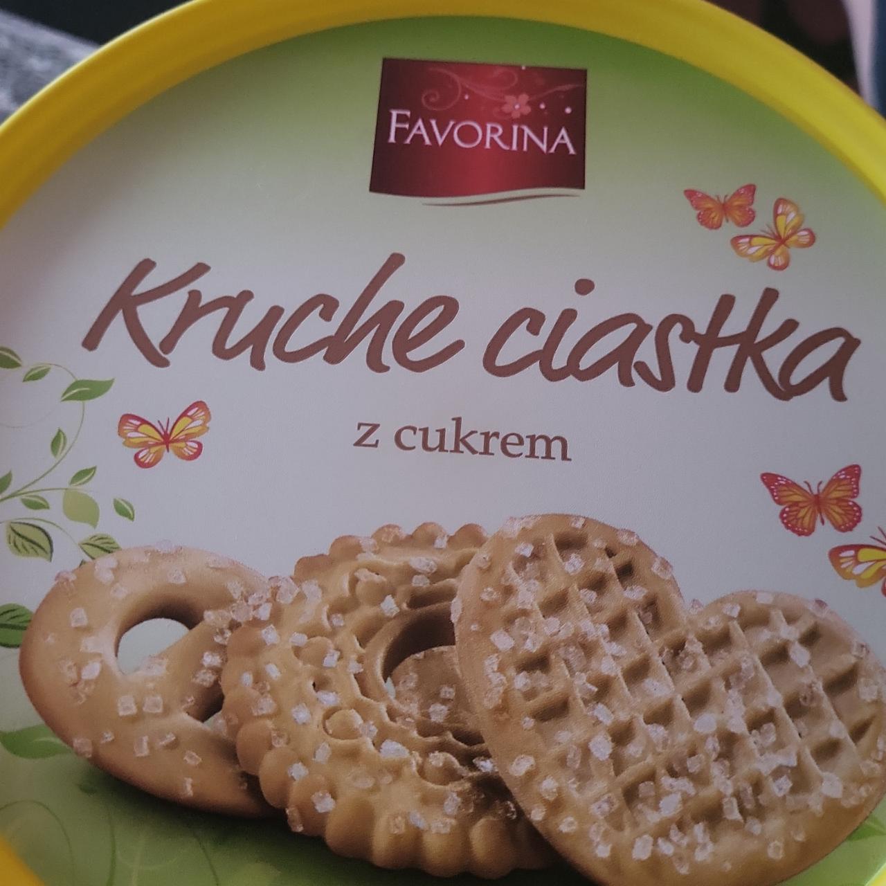 Zdjęcia - Kruche ciastka z cukrem Favorina