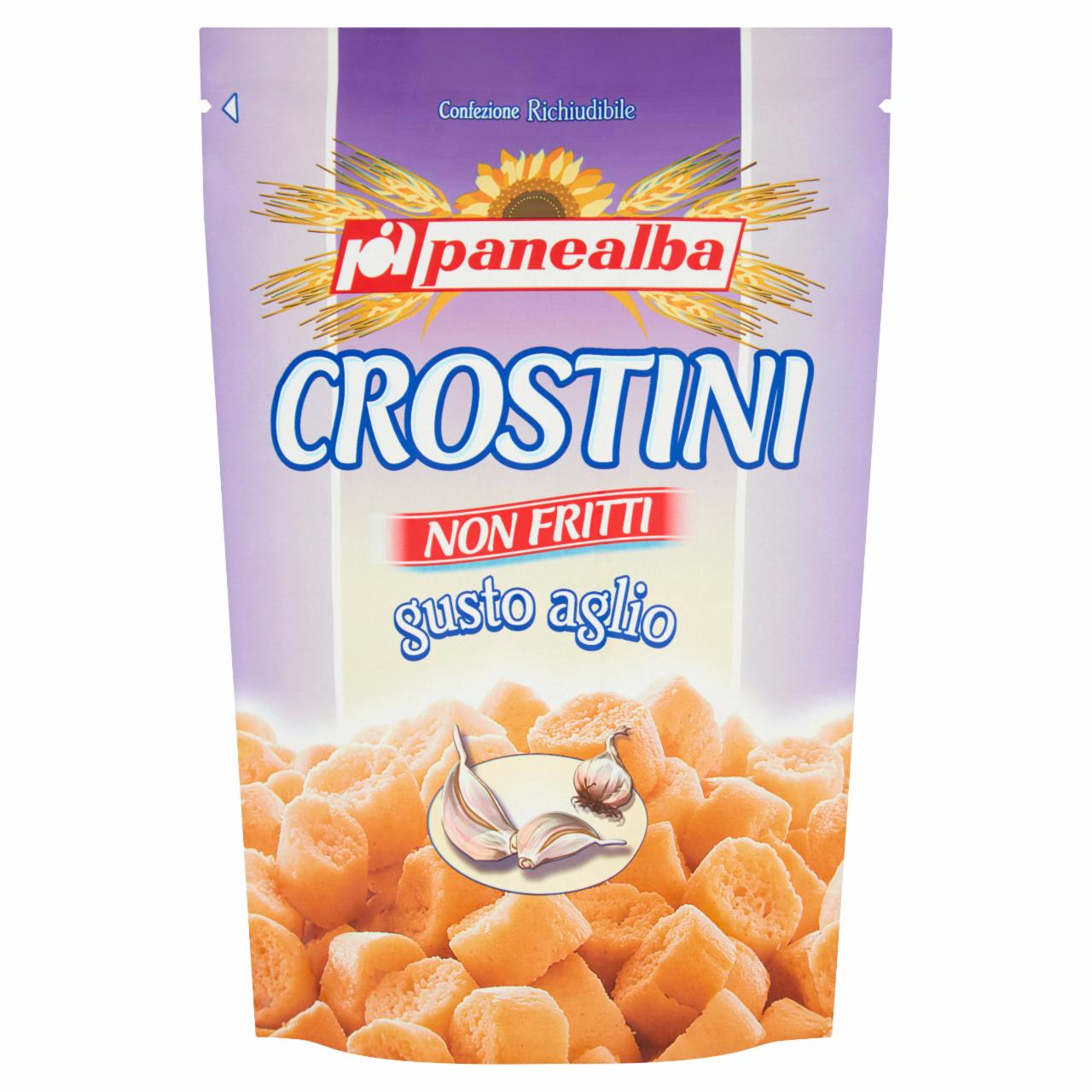 Zdjęcia - Crostini Minigrzanki chlebowe z czosnkiem Panealba