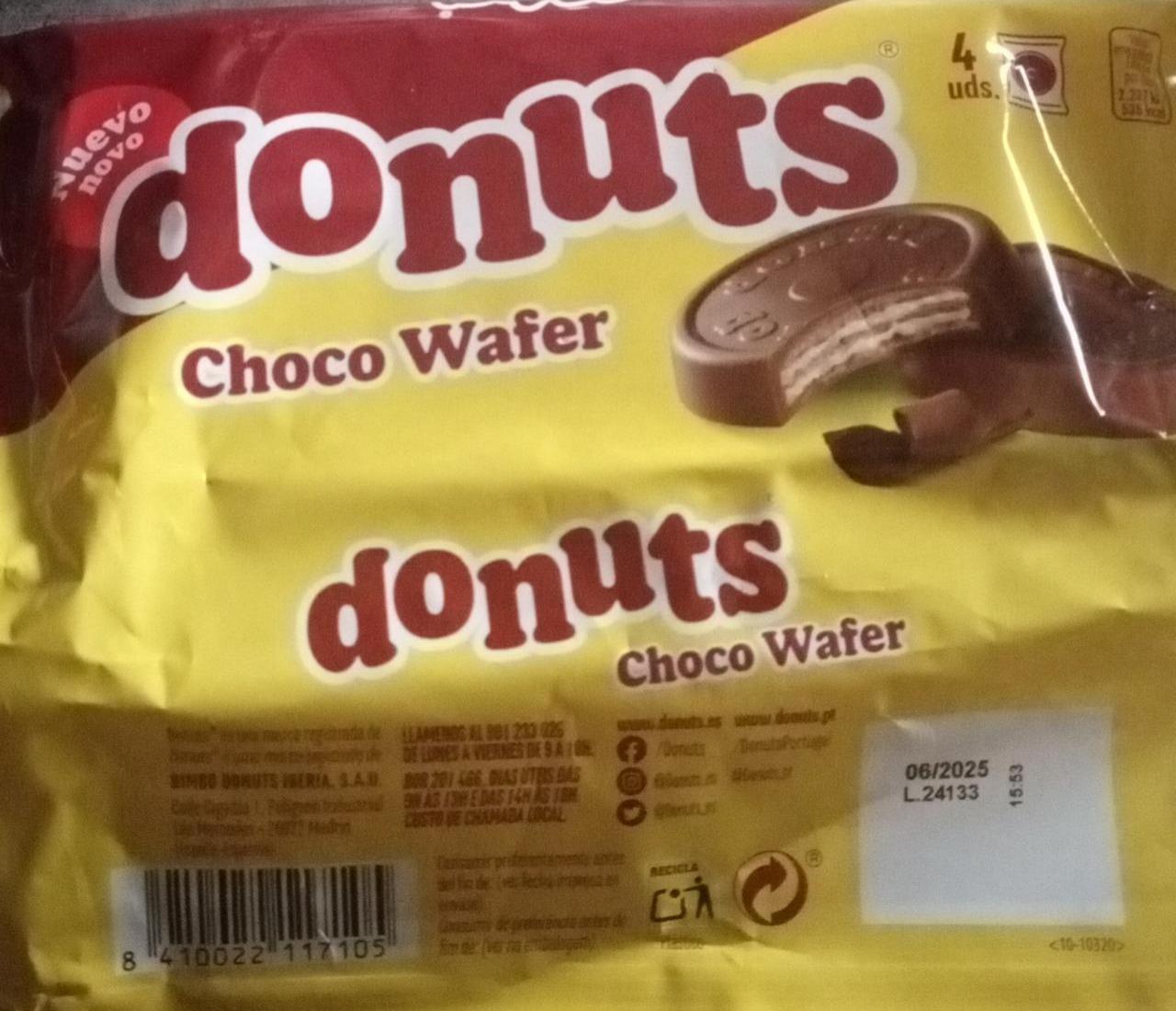 Zdjęcia - Donuts choco wafer Galleta