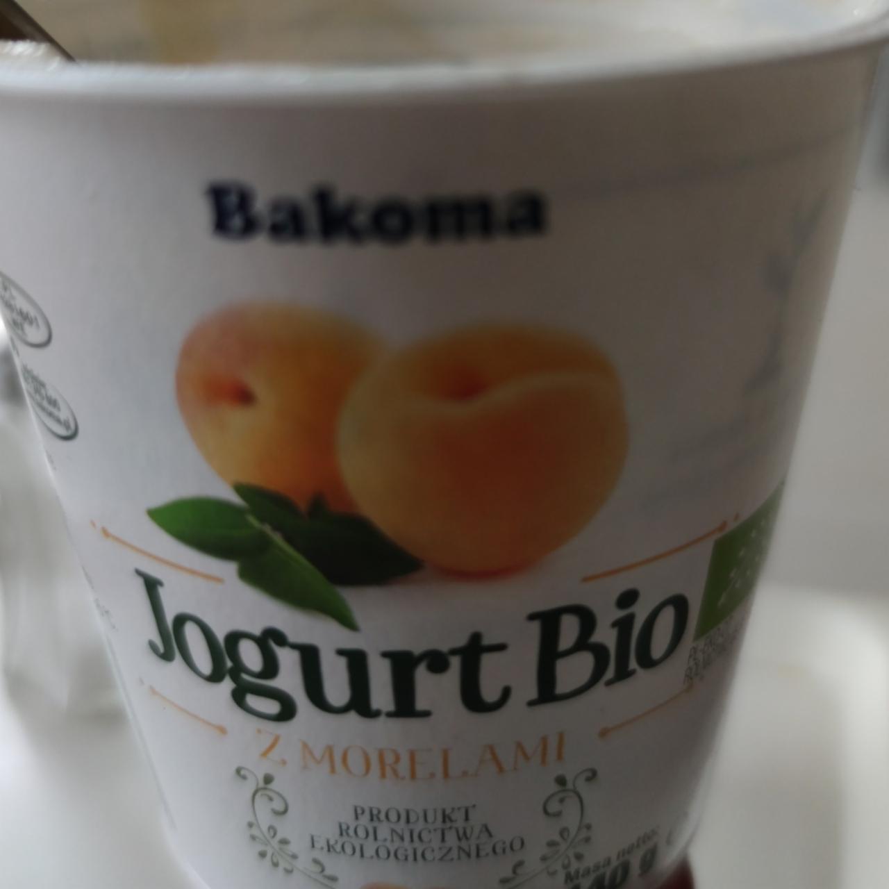 Zdjęcia - Jogurt Bio z morelami Bakoma