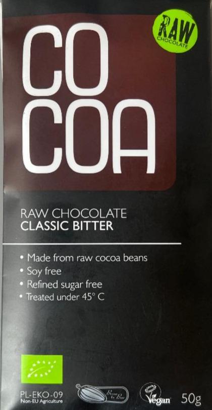 Zdjęcia - COcoa surowa czekolada klasyczna