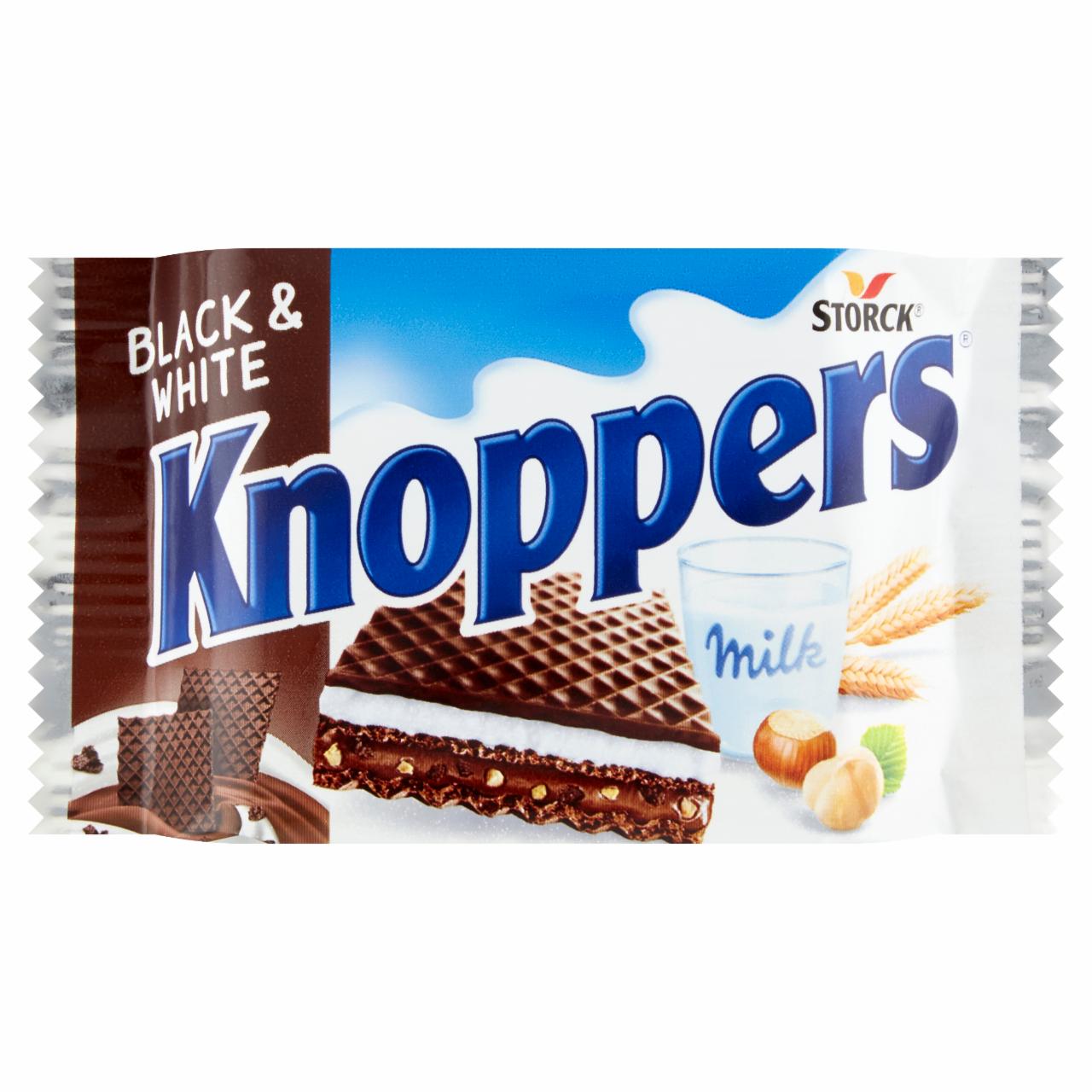 Zdjęcia - Black & White Wafelek mleczno-orzechowy 25 g Knoppers