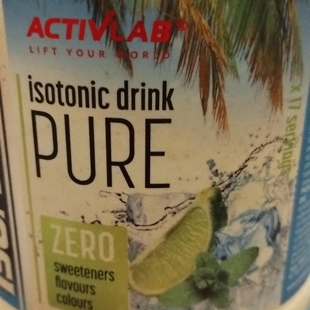Zdjęcia - Isotonic drink pure limonkowy Activlab