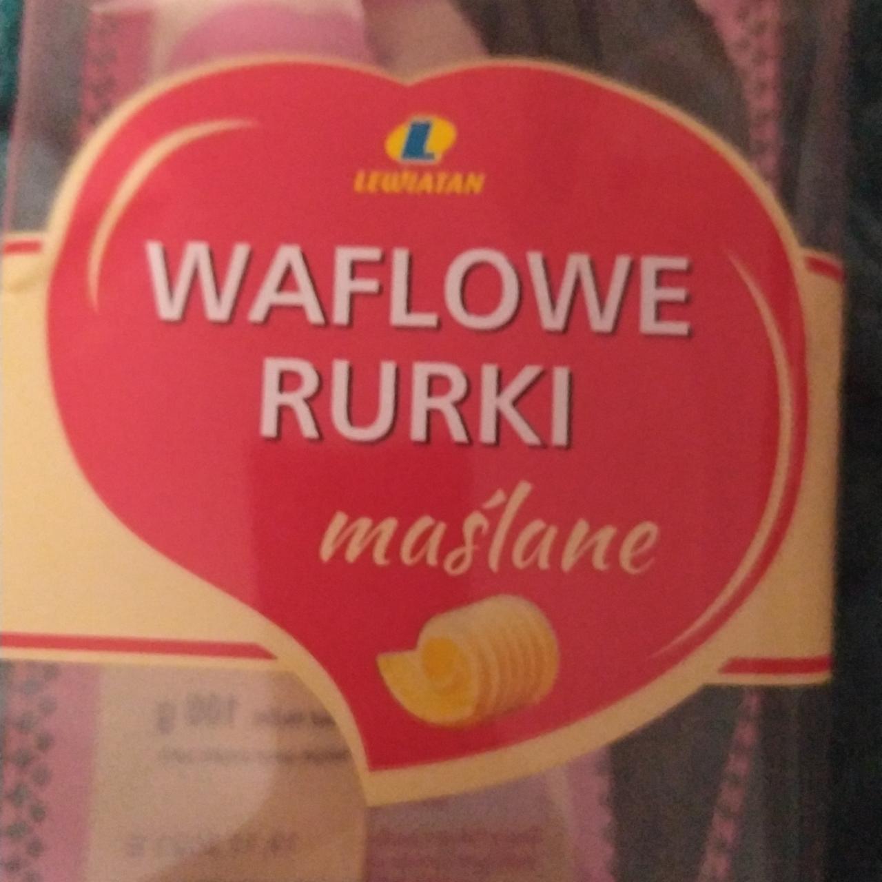 Zdjęcia - waflowe rurki maślane Lewiatan