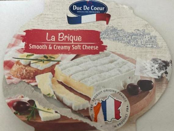 Zdjęcia - La Brique Smooth & Creamy Soft Cheese Duc De Coeur