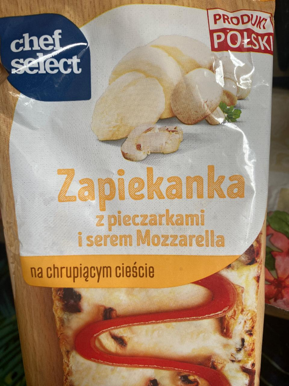 Zdjęcia - Zapiekanka z pieczarkami i serem mozzarella Chef select