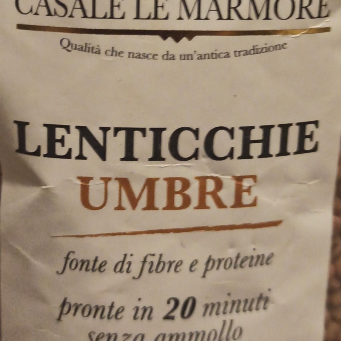 Zdjęcia - Lenticchie umbre Casale Le Marmore