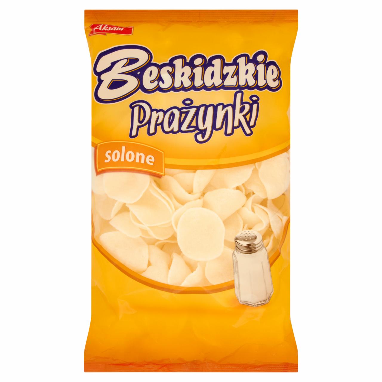 Zdjęcia - Aksam Prażynki Beskidzkie solone 120 g