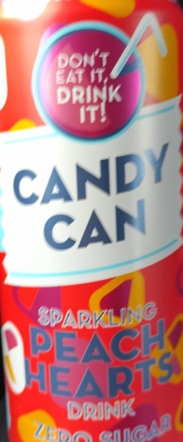 Zdjęcia - candy can peach hearts Don;t eat it, drink it!
