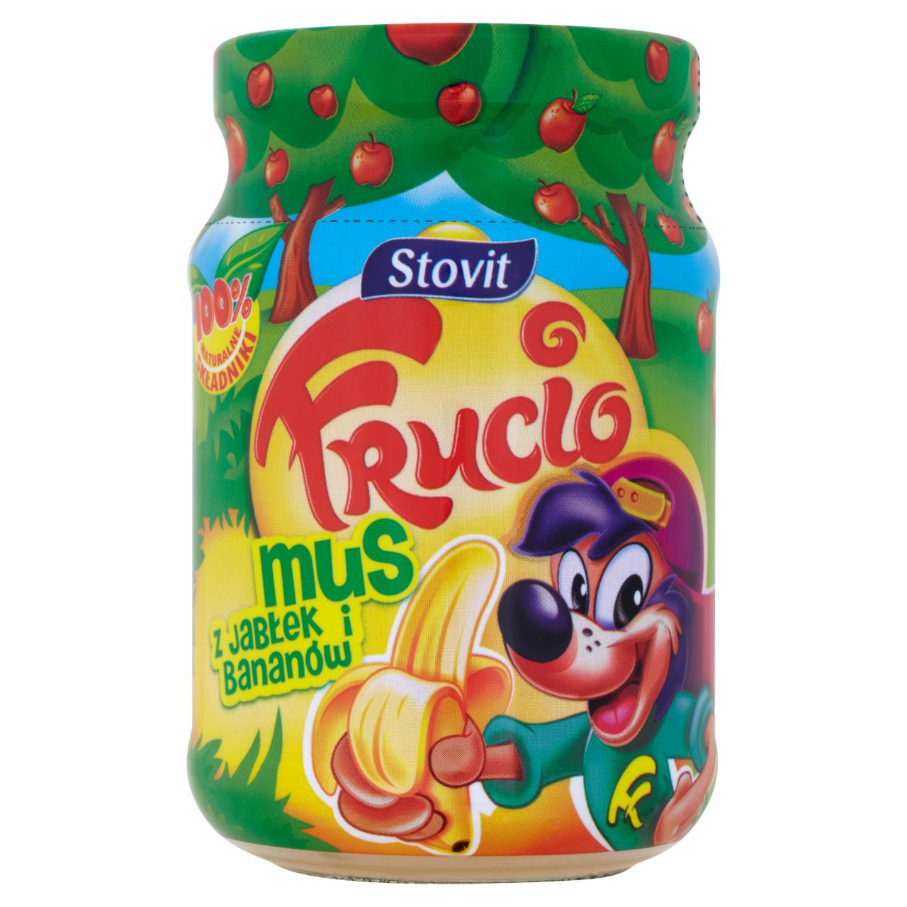 Zdjęcia - Stovit Frucio Mus z jabłek i bananów 200 g