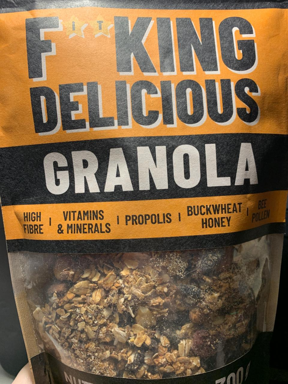 Zdjęcia - F**king Delicious Granola Nutty flavor Allnutrition