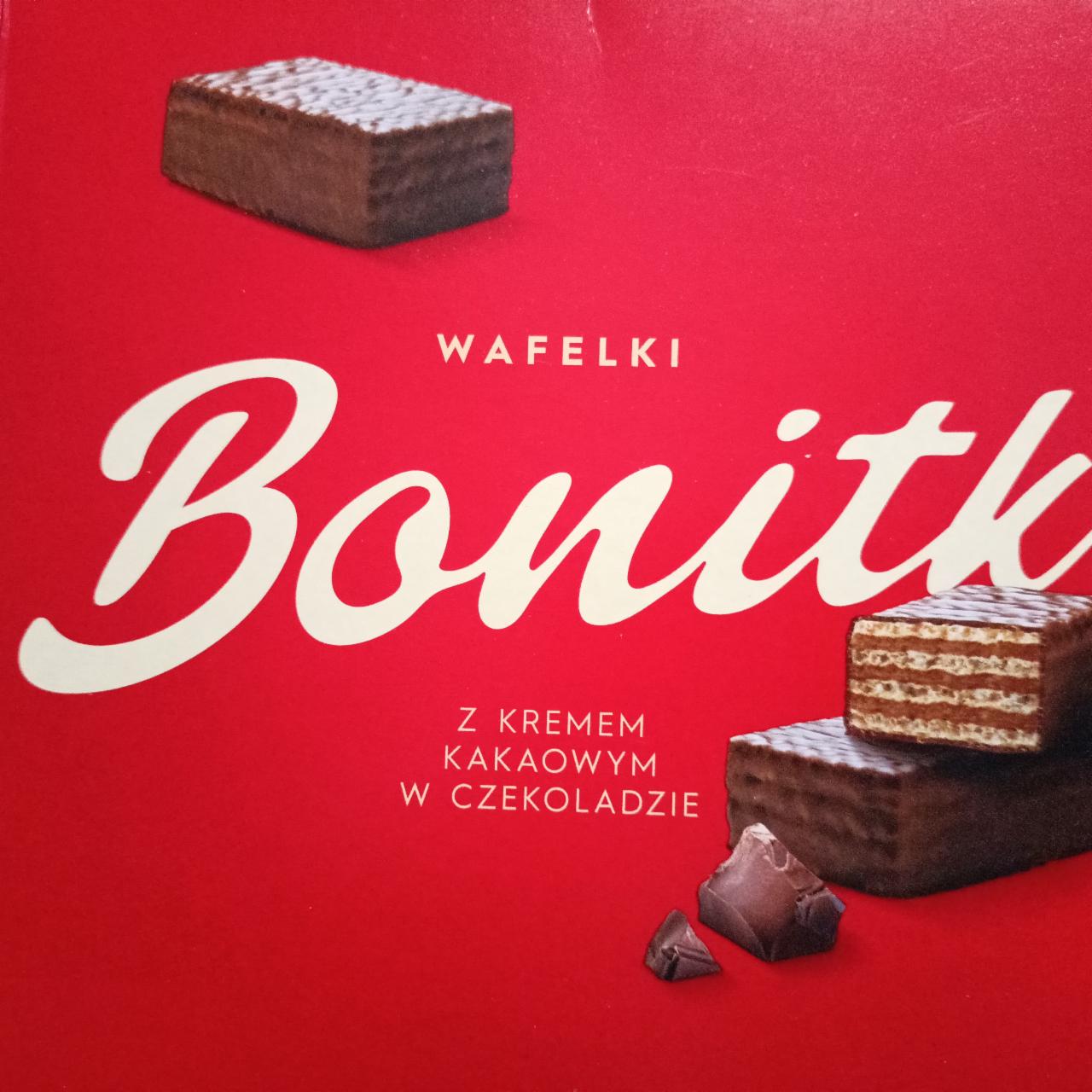 Zdjęcia - Wafelki z kremem kakaowym w czekoladzie Bonitki