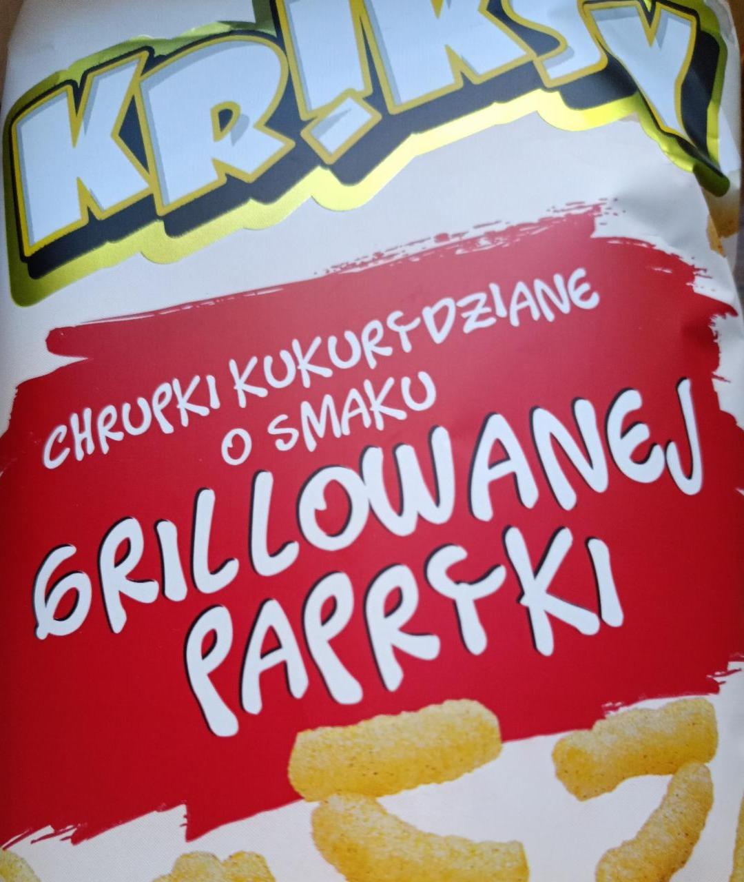 Zdjęcia - Chrupki kukurydziane o smaku grillowanej papryki Kr!ksy