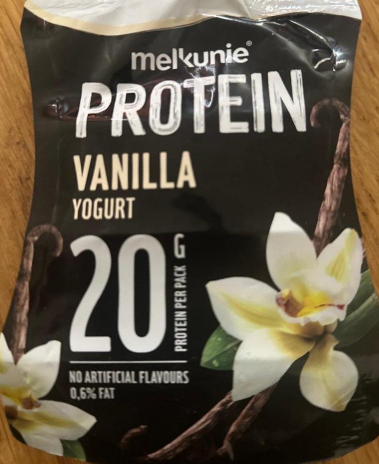 Zdjęcia - Jogurt proteinowy o smaku waniliowym Melkunie