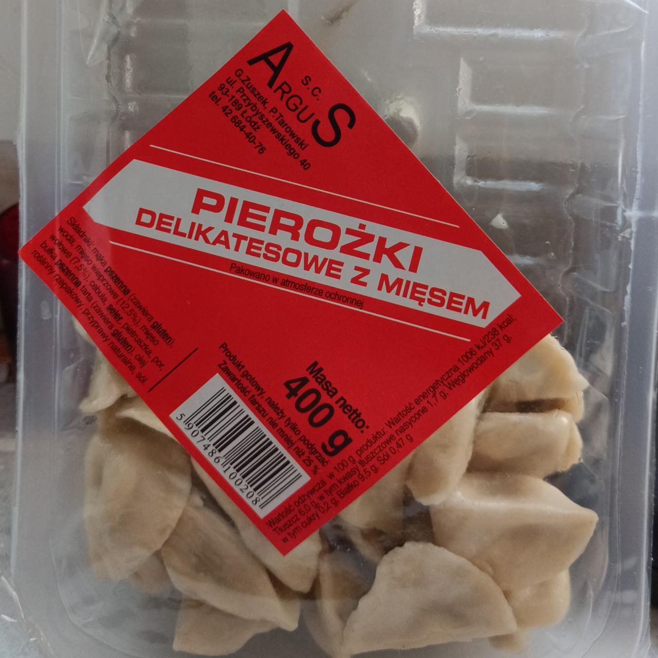 Zdjęcia - Pierożki z mięsem Argus