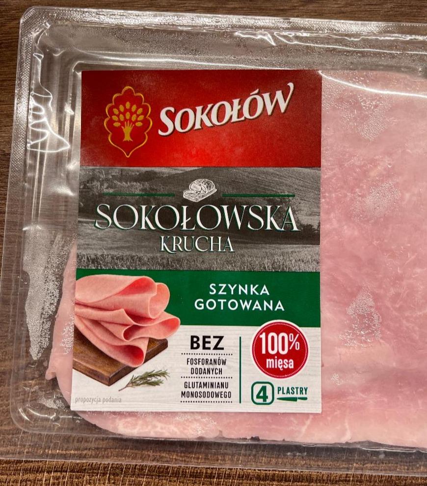 Zdjęcia - Sokołowska Krucha szynka gotowana Sokołów