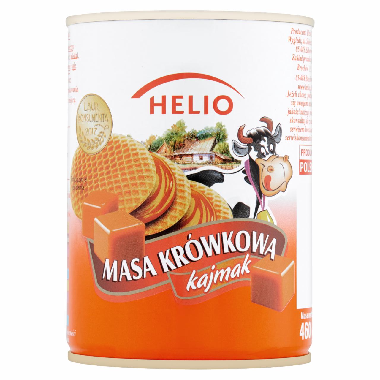 Zdjęcia - Masa krówkowa kajmak Helio 460 g