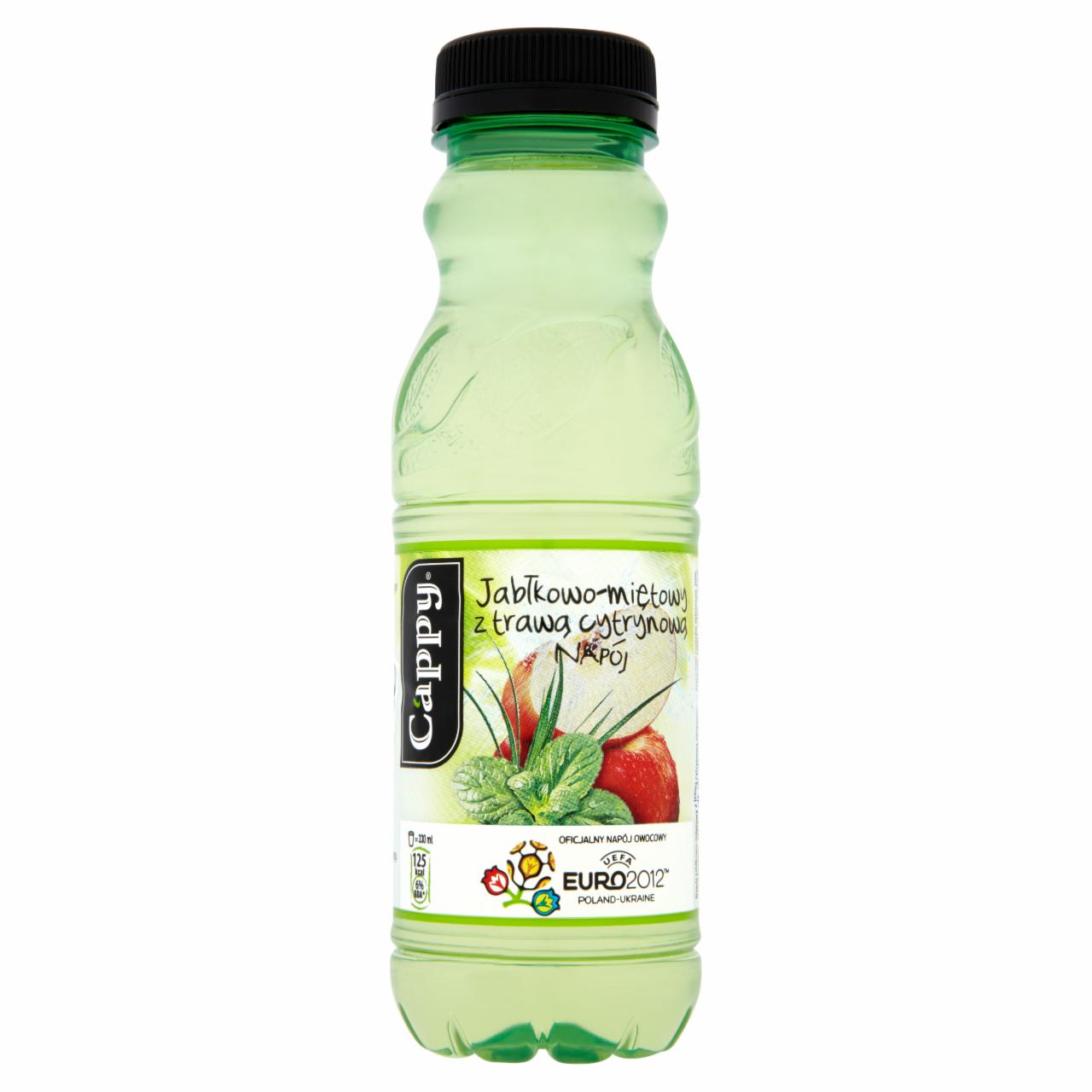 Zdjęcia - Cappy Napój niegazowany jabłkowo-miętowy z trawą cytrynową 330 ml