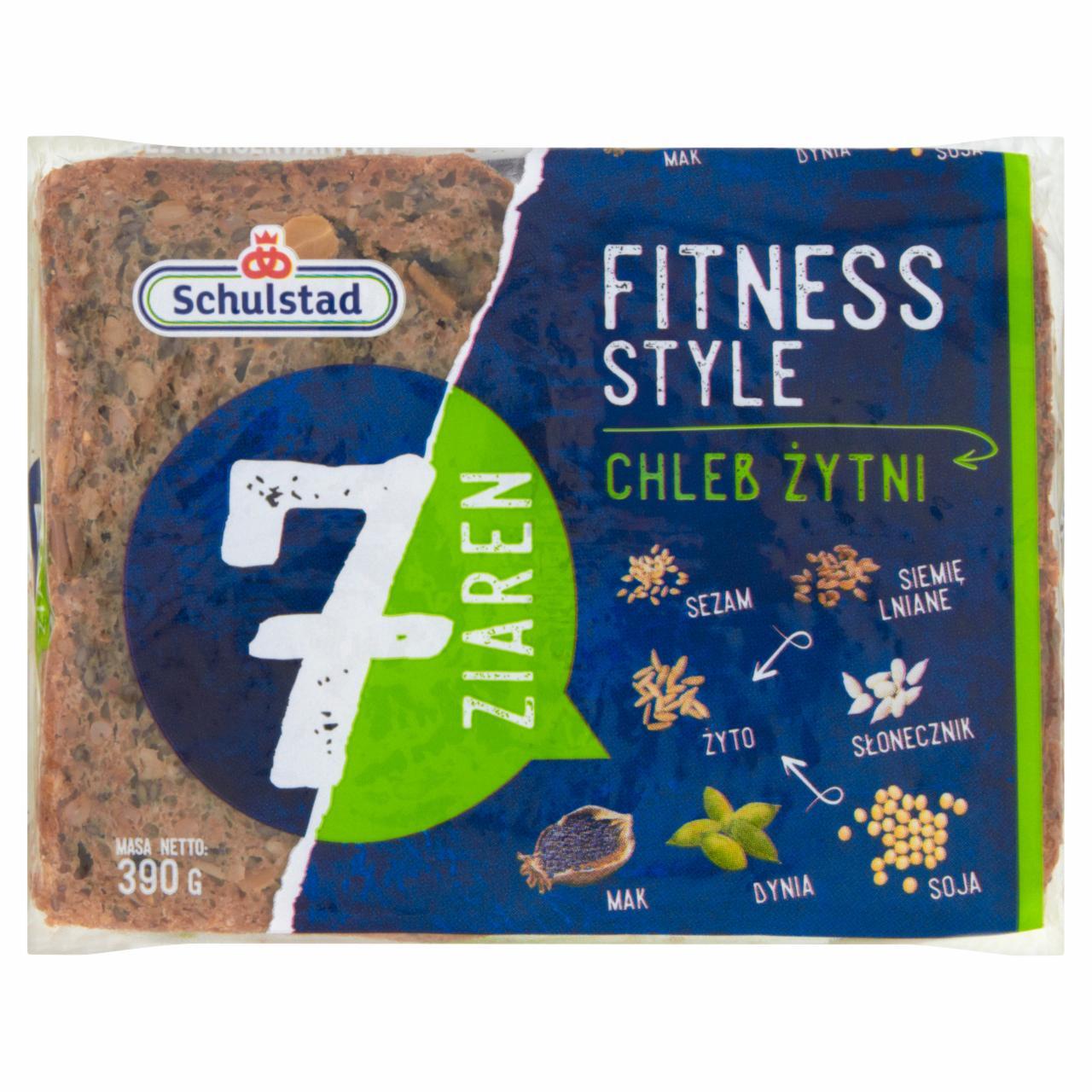 Zdjęcia - Schulstad Fitness Style Chleb żytni 7 ziaren 390 g