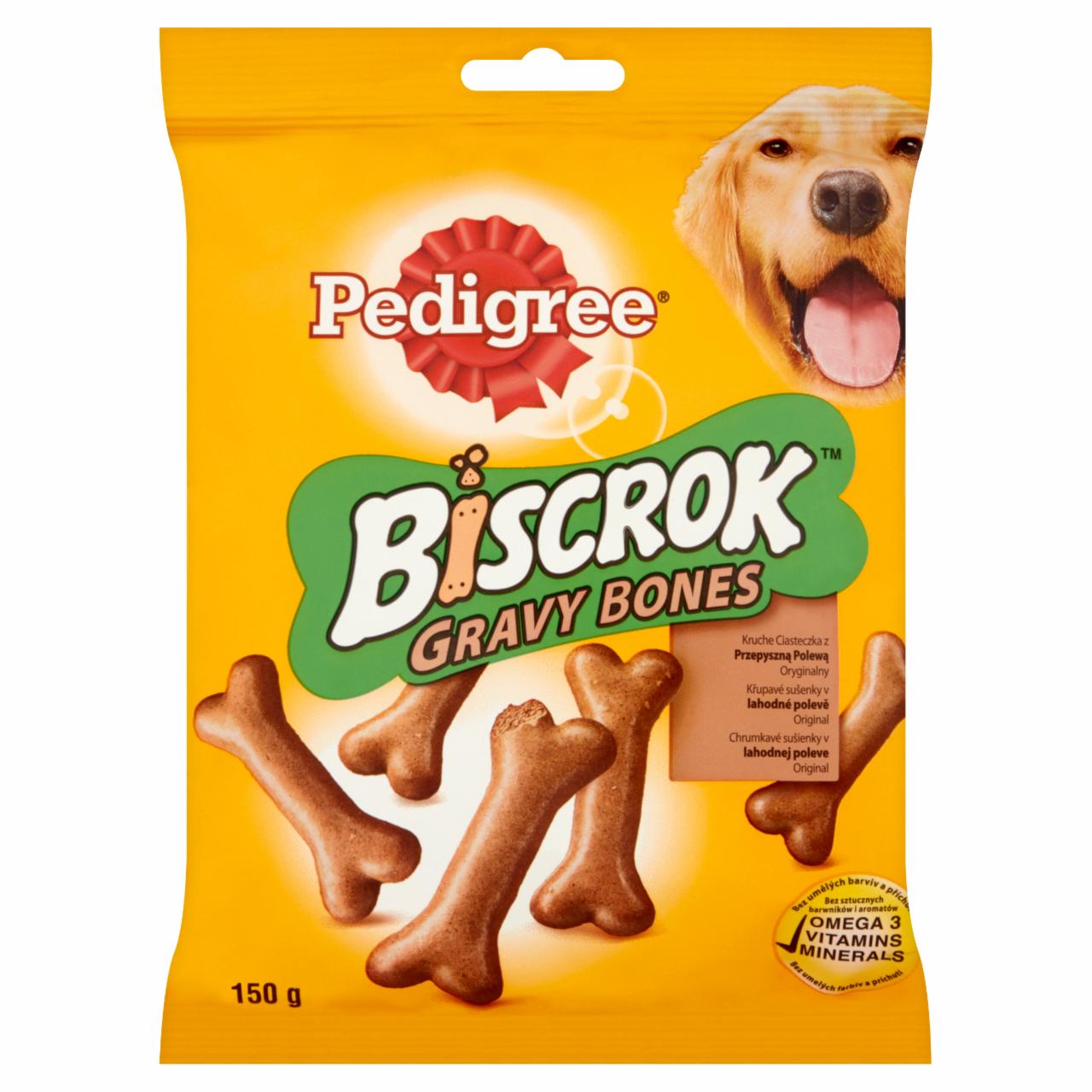 Zdjęcia - Pedigree Biscrok Kruche ciasteczka z przepyszną polewą Karma uzupełniająca 150 g