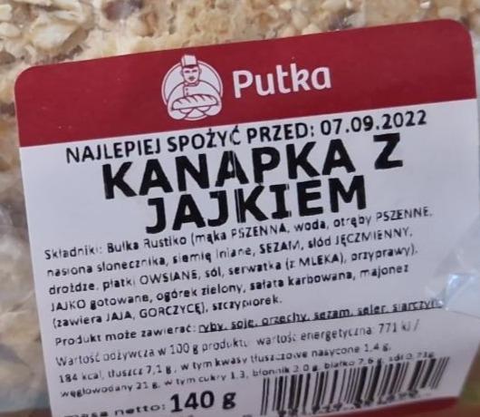 Zdjęcia - Kanapka Jajko Putka