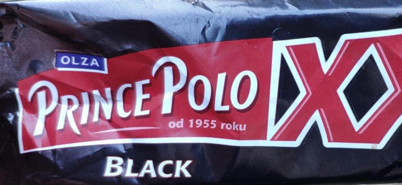 Zdjęcia - Prince Polo XXL Black Kruchy wafelek z kremem kakaowym oblany czekoladą 50 g