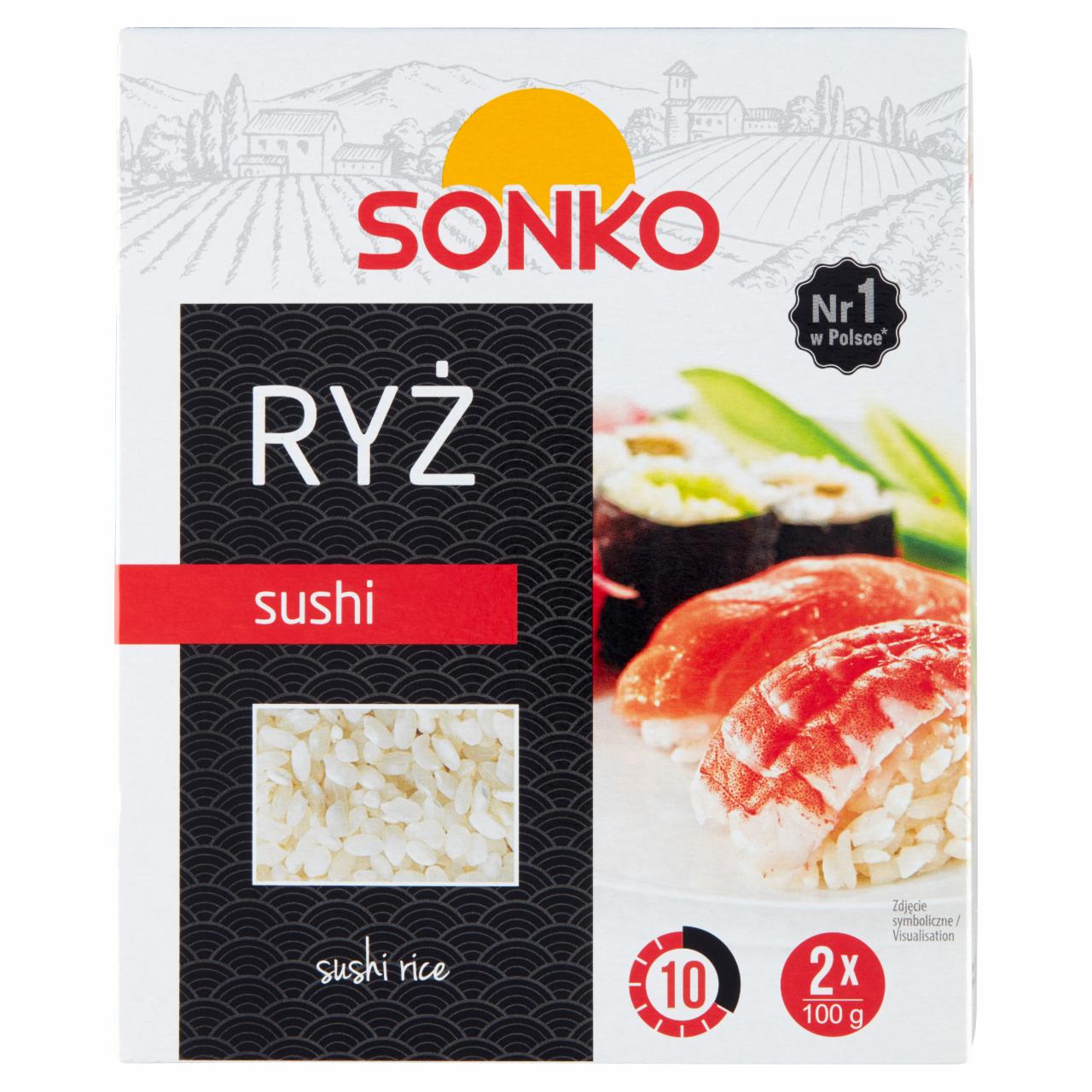 Zdjęcia - Sonko Ryż sushi 200 g (2 x 100 g)