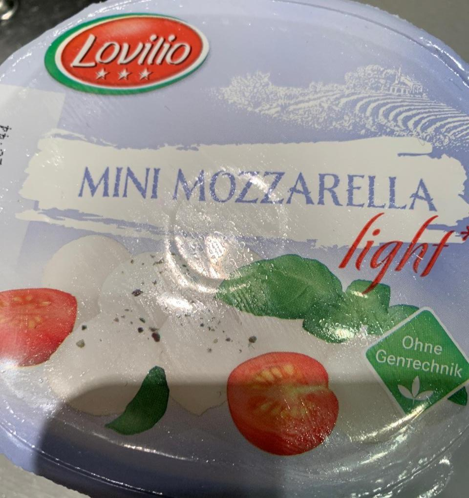 Zdjęcia - mini mozzarella light Lovilio