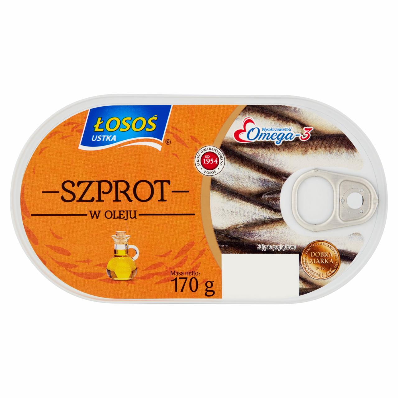 Zdjęcia - Szprot w oleju Łosoś Ustka