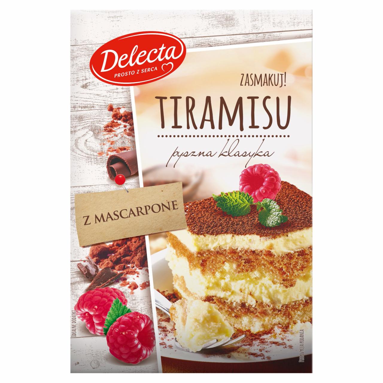 Zdjęcia - Delecta Tiramisu Ciasto w proszku 420 g