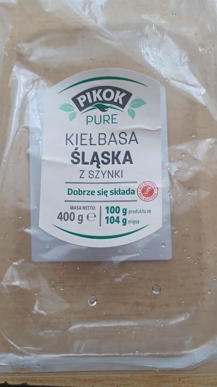 Zdjęcia - Kiełbasa Śląska z szynki Pikok Pure
