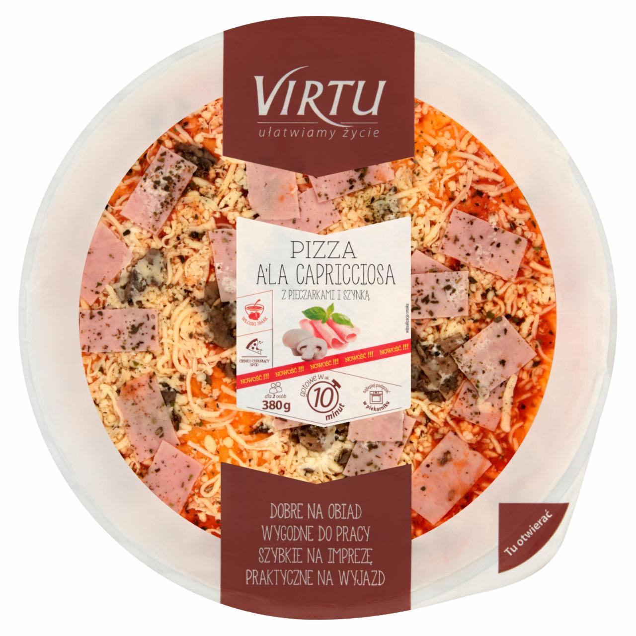 Zdjęcia - Virtu Pizza a'la Capricciosa 380 g