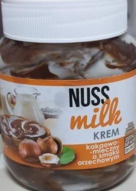 Zdjęcia - Krem kakaowo mleczny o smaku orzechowym Nuss Milk